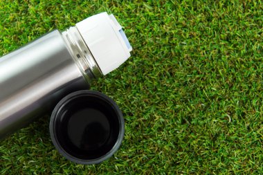 Metalik termos flask 