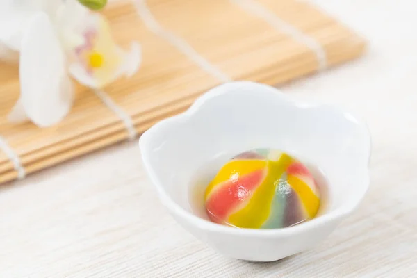 Traditional chinese sweet glutinous rice ball — Stock Photo, Image