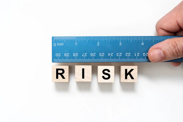 Konzept zur Risikobewertung — Stockfoto