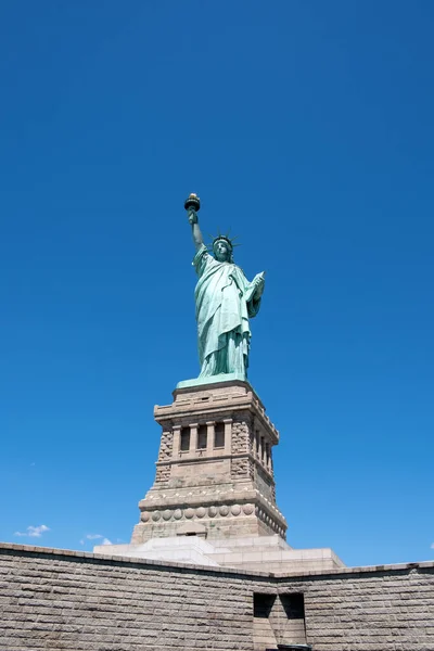 뉴욕 시에서의 자유의 여신상 — 스톡 사진