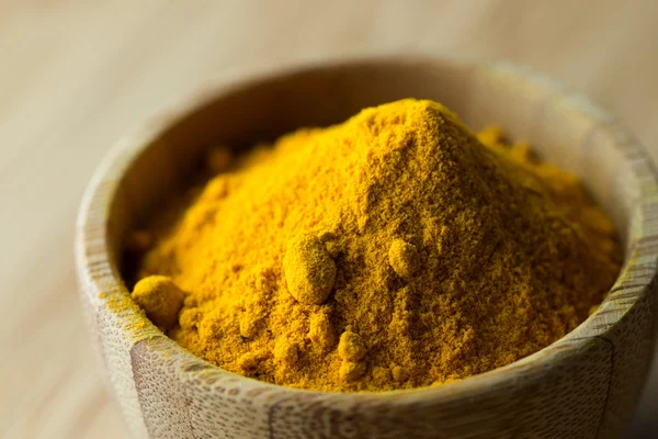 Pulbere de turmeric — Fotografie, imagine de stoc