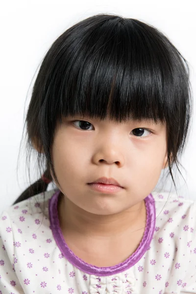 Child with sad face — Stock Photo, Image