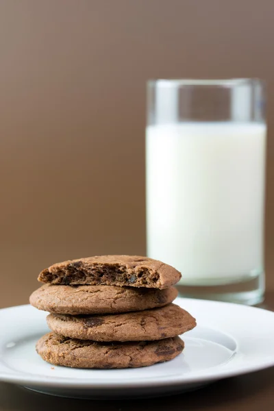Biscoitos de chocolate — Fotografia de Stock