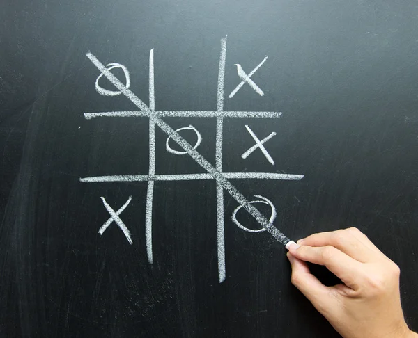 Noughts and crosses — Stock Photo, Image