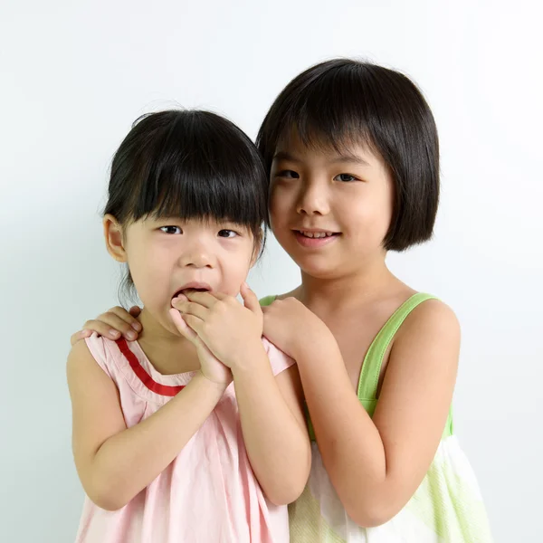 Маленькі Азіатські дівчата — стокове фото
