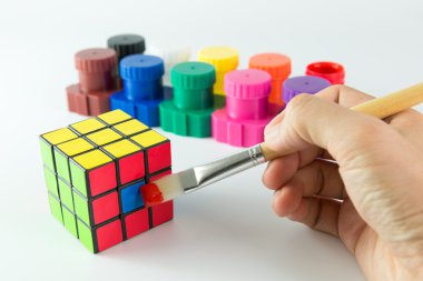 Resim rubik küp