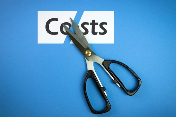 Concetto di taglio dei costi — Foto Stock