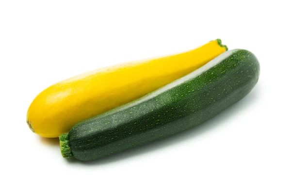 Green and yellow zucchini — Stock Photo, Image