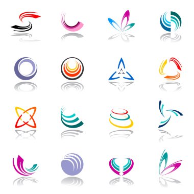 tasarım öğeleri kümesi. 