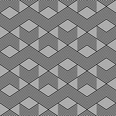 kesintisiz geometrik zig zag deseni.