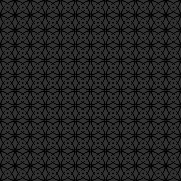 Kusursuz Geometrik Siyah Gri Desen Doku Vektör Sanatı — Stok Vektör