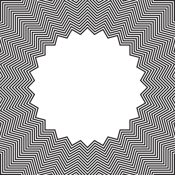 Абстрактный Декоративный Геометрический Узор Рамки Зиг Заг Текстура Линий Векторное — стоковый вектор