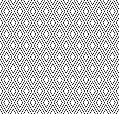 Soyut, dikişsiz geometrik elmas deseni. Vektör sanatı.
