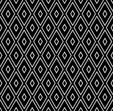 Soyut, dikişsiz geometrik elmas deseni. Vektör sanatı.