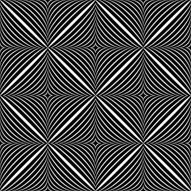 Soyut, dikişsiz geometrik kontrol deseni. Çizgi dokusu. Vektör sanatı.