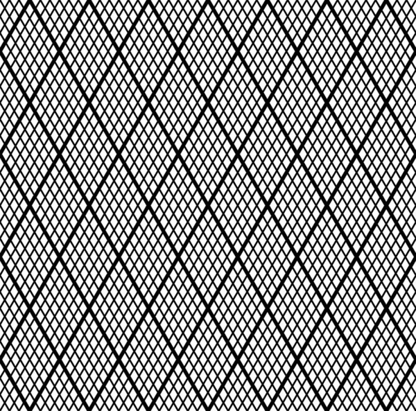 Diamants Géométriques Sans Couture Grille Motif Treillis Art Vectoriel — Image vectorielle