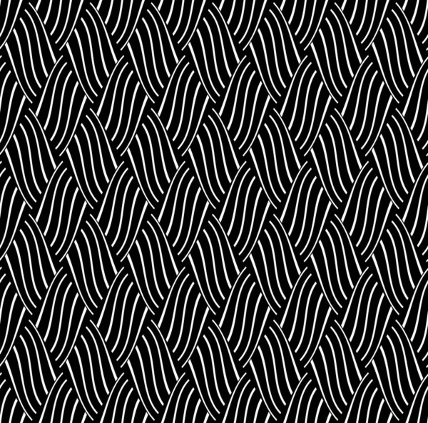 Abstracte Naadloze Patroon Lijnen Textuur Vectorkunst — Stockvector