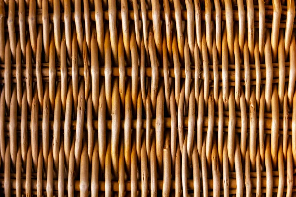 Wicker Basket Pattern Texture — Stock Photo, Image