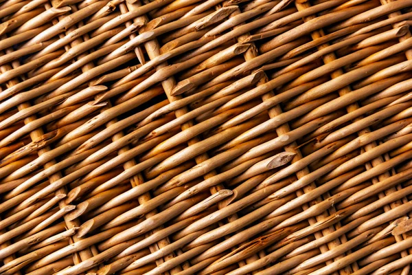 Wicker Basket Pattern Texture — Stock Photo, Image