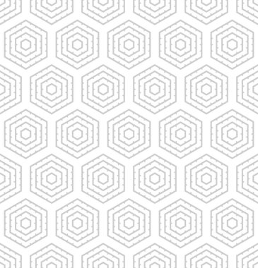 Soyut dikişsiz geometrik altıgen desen ve doku. Vektör sanatı.