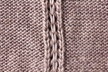 Merino yün el yapımı kumaş dokusu..