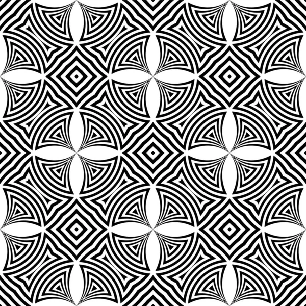 Patrón Geométrico Sin Costura Abstracto Textura Líneas Arte Vectorial — Archivo Imágenes Vectoriales