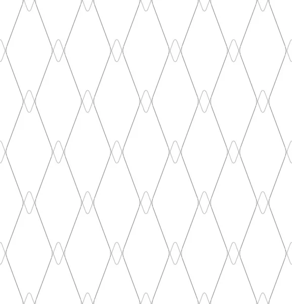 Zökkenőmentes Geometriai Gyémánt Minta Fehér Textúrájú Háttér Vektorművészet — Stock Vector
