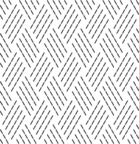 Abstract Seamless Geometric Diagonal Dash Lines Pattern Texture Vector Art — Stock Vector