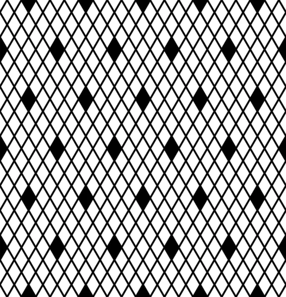 Abstraktní Bezešvé Geometrické Diamanty Vzor Mřížky Textury Vektorové Umění — Stockový vektor