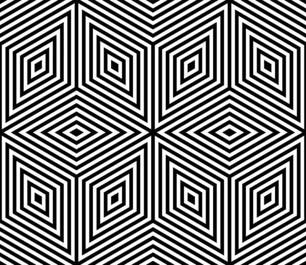 Naadloze Geometrische Art Sterren Patroon Met Lijnen Textuur Vectorillustratie — Stockvector