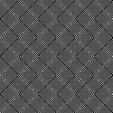 kesintisiz geometrik zikzak desen.