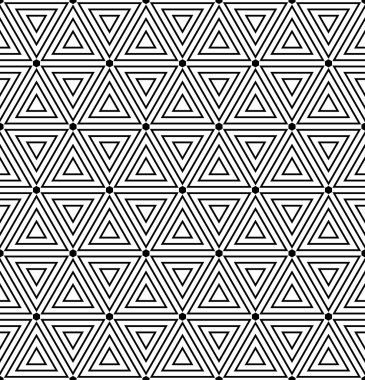 altıgenler ve üçgenler doku. kesintisiz geometrik desen. 