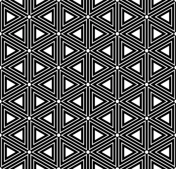 Texture hexagonale et triangulaire. Modèle géométrique sans couture. Vecte — Image vectorielle