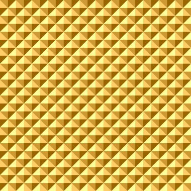 Kesintisiz geometrik altın kabartma doku.