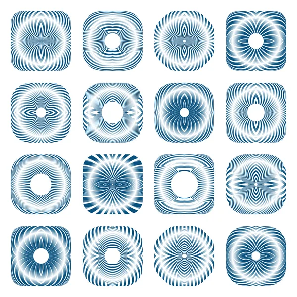 Elementi di design. Modelli impostati . — Vettoriale Stock