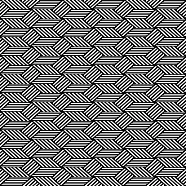 Seamless op art pattern. Geometric texture. — Stock Vector