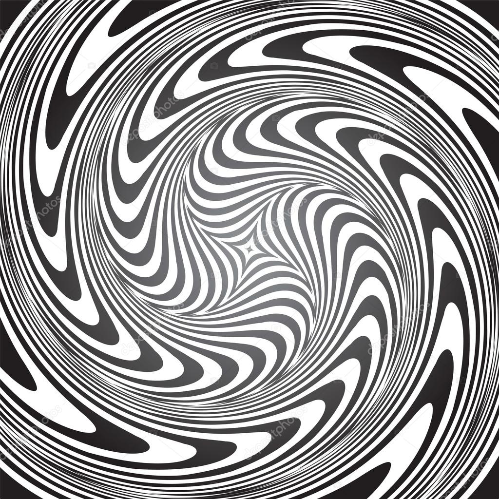 Whirlpool movement illusion. 