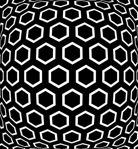 Patrón de hexágonos geométricos. Fondo texturizado . — Archivo Imágenes Vectoriales
