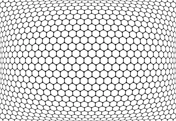 Modèle d'hexagones. Résumé texturé fond maillé . — Image vectorielle