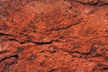 Antik kırmızı tuğla dokusu.