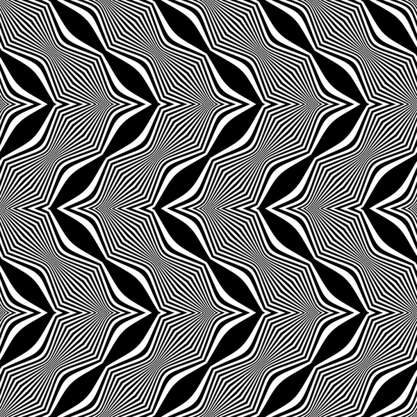 Naadloze zigzag patroon. — Stockvector