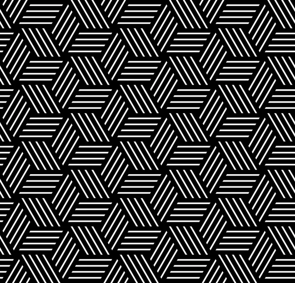 Naadloze op-art patroon. — Stockvector