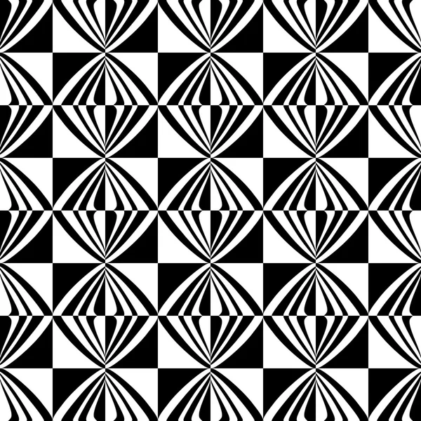 Naadloze geometrische geruit patroon. — Stockvector