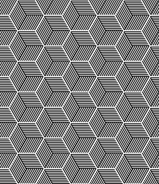 Dikişsiz op art model. geometrik doku. 