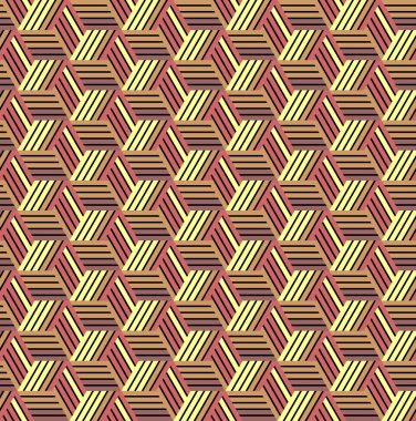 Kusursuz geometrik desen. 