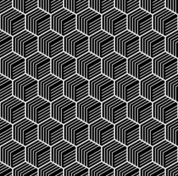 シームレスな六角形パターン. — ストックベクタ