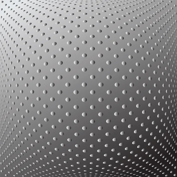 Textured convex background. Dotted pattern. — Stock Vector