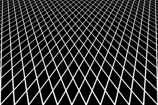 Diamanter latticed konsistens. Perspektivvy. — Stock vektor