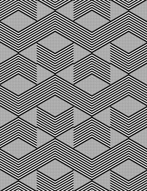 Kusursuz geometrik desen.