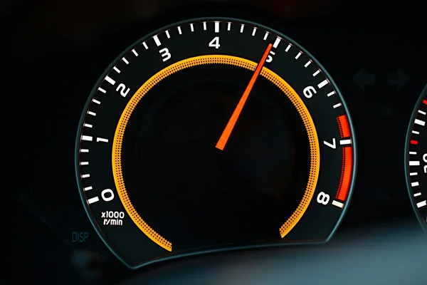 Tachometer car dashboard — Stock Photo, Image